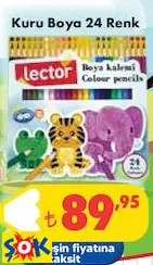 KURU BOYA 24 RENK